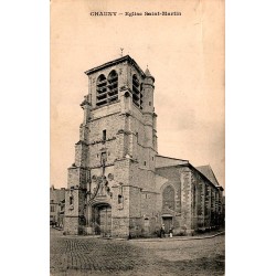 02300 - CHAUNY - L'EGLISE SAINT-MARTIN