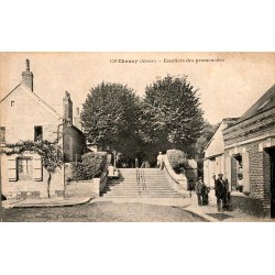 02300 - CHAUNY - ESCALIER DES PROMENADES