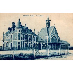 02300 - CHAUNY - LA GARE - AUSSENANSICHT