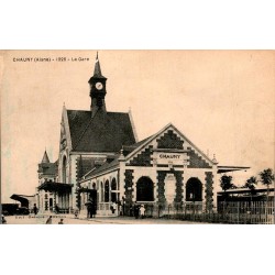 02300 – CHAUNY – BAHNHOF - 1926