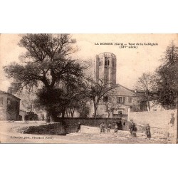 32480 - LA ROMIEU - TOUR DE LA COLLEGIALE - XIV SIECLE