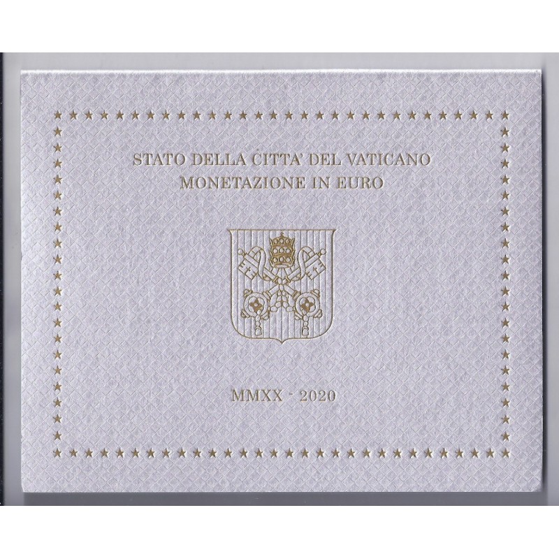 VATICAN - COFFRET EURO BRILLANT UNIVERSEL  2020 - 8 pièces - Armoiries du Pape François