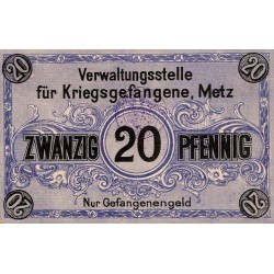 COUNTY 57 - METZ - CHAMBER OF COMMERCE - 1 FRANC - 27/12/1918