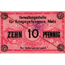 KOMITAT 57 - METZ - HANDELSKAMMER - 1 FRANC - 27/12/1918