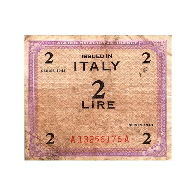 ITALIEN - PICK M 18 a - 5 LIRE - 1943 A