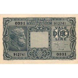 ITALY - PICK 32 b - 10 LIRE - 23/11/1944