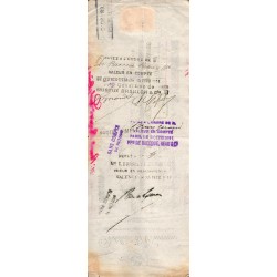 FRANCE - 02700 - FARGNIERS - CHECK ISSUED BY THE DISTILLERY 'LA COURONNE' - NOVEMBER 21, 1910