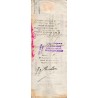 FRANCE - 02700 - FARGNIERS - CHEQUE EMIS PAR LA DISTILLERIE 'LA COURONNE' - 21 NOVEMBRE 1910