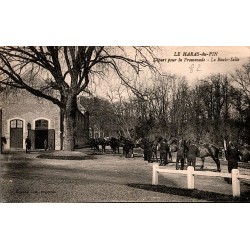 County 62310 - LE HARAS-DU-PIN - departure for the walk - the butte-selle