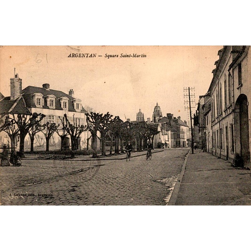 61200 - ARGENTAN - LE DÉPART POUR LA GUERRE