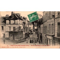 61400 - MORTAGNE-SUR-HUISNE - RUE DES MARCHANTS AND RUE DES HALLES