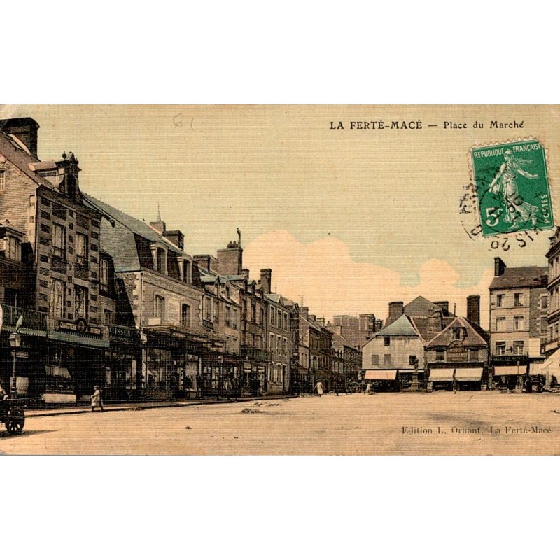 County 61410 - COUTERNE - HOTEL SAINT-PIERRE AND RUE DE DOMFRONT