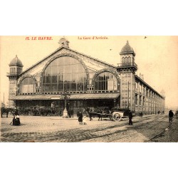 76600 - LE HAVRE - LA GARE D'ARRIVÉE