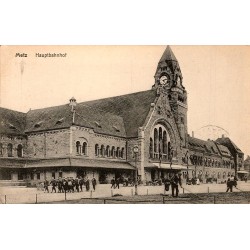 57000 - METZ - GARE CENTRALE - 1919