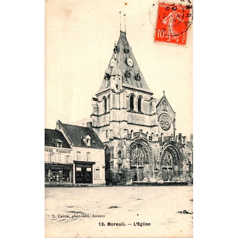 80110 - MOREUIL - L'EGLISE