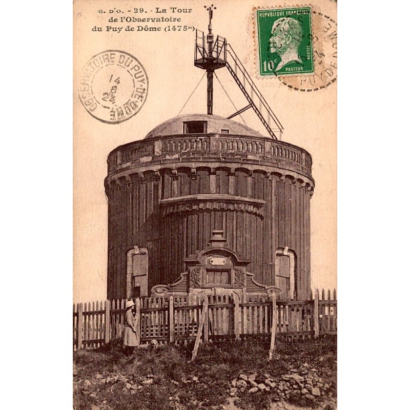 KOMITAT 63680 - LA TOUR-D'AUVERGNE - DER TURM DES OBSERVATORIUMS PUY-DE-DOME