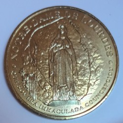 65 - LOURDES - NOTRE-DAME - MEDAILLE DE COLLECTION