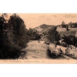 COUNTY 63150 - LA BOURBOULE - THE BANKS OF THE DORDOGNE