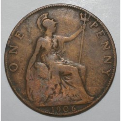 GRANDE BRETAGNE - KM 794.2 - 1 PENNY 1906 - Edouard VII