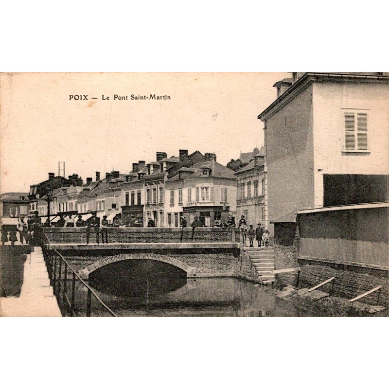 80290 - POIX - LE PONT SAINT-MARTIN