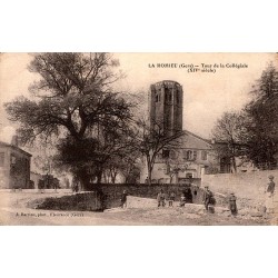 32480 - LA ROMIEU - TOUR DE LA COLLEGIALE - XIV SIECLE