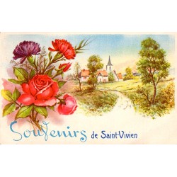 COUNTY 33590 - SAINT-VIVIEN - SOUVENIRS