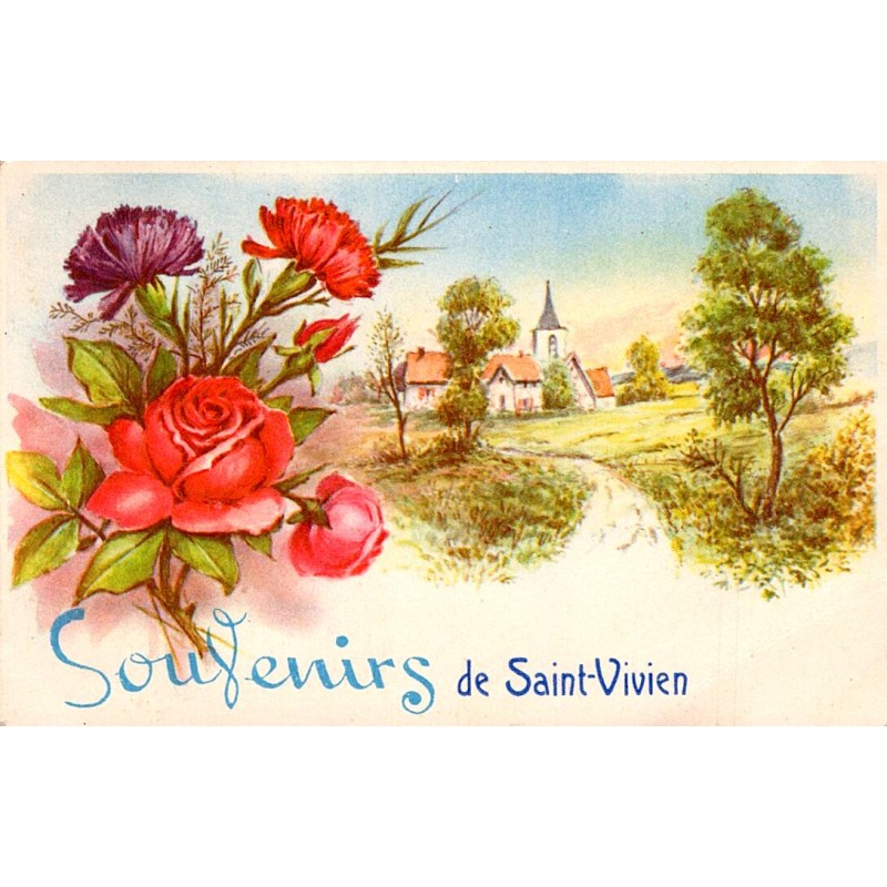 33590 - SAINT-VIVIEN - SOUVENIRS