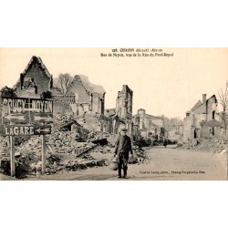 02300 - CHAUNY - RUE DE NOYON - 1917