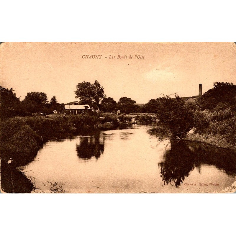 02300 - CHAUNY - THE BANKS OF THE OISE