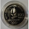 FRANKREICH - KM 980 - 100 FRANCS 1990 - TYP ALBERVILLE 1992 - EISSCHNELLLAUF