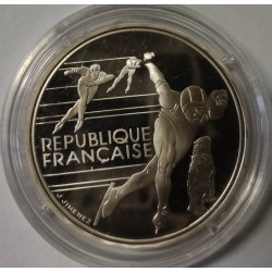 FRANKREICH - KM 980 - 100 FRANCS 1990 - TYP ALBERVILLE 1992 - EISSCHNELLLAUF