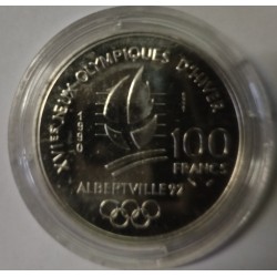 FRANCE - 100 FRANCS 1990 - PATINAGE DE VITESSE -  JO d'hiver - Albertville 92 - ESSAI