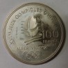 FRANCE - 100 FRANCS 1990 - SKI ACROBATIQUE - Jeux Olympiques d'hiver - Albertville 92