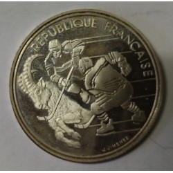 FRANCE - KM 993 - 100 FRANCS 1991 - TYPE ALBERVILLE 1992 - ICE HOCKEY