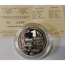 FRANCE - 1.5 EURO 2002 - Gavroche - Les Misérables - Victor Hugo