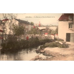 70320 - AILLEVILLERS - LA SEMOUSE ET PONT DU CHEMIN DE FER