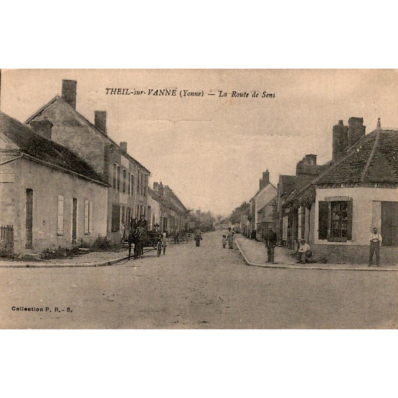 COUNTY 89760 - THEIL-SUR-VANNE - LA ROUTE DE SENS