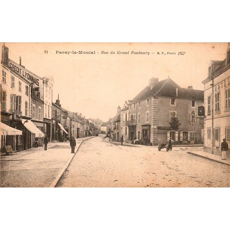 71600 - PARAY-LE-MONIAL - RUE DU GRAND FAUBOURG