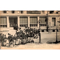 68140 - LA SCHLUCHT - INFANTERIE FRANCAISE A LA FRONTIERE - 1918