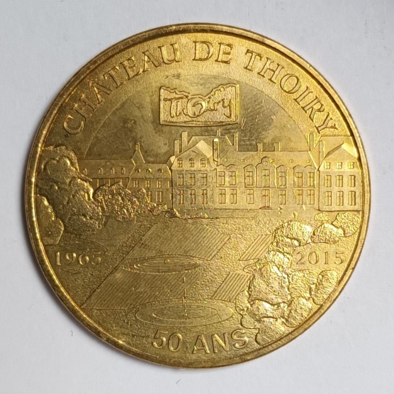 County 78 - THOIRY - CHATEAU - 50 YEARS - Paris Mint - 2015