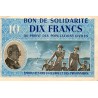 FRANCE - BANKNOTE OF SOLIDARITY - 10 FRANCS 1941-1944 - TYPE PÉTAIN