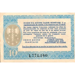 FRANCE - BANKNOTE OF SOLIDARITY - 10 FRANCS 1941-1944 - TYPE PÉTAIN