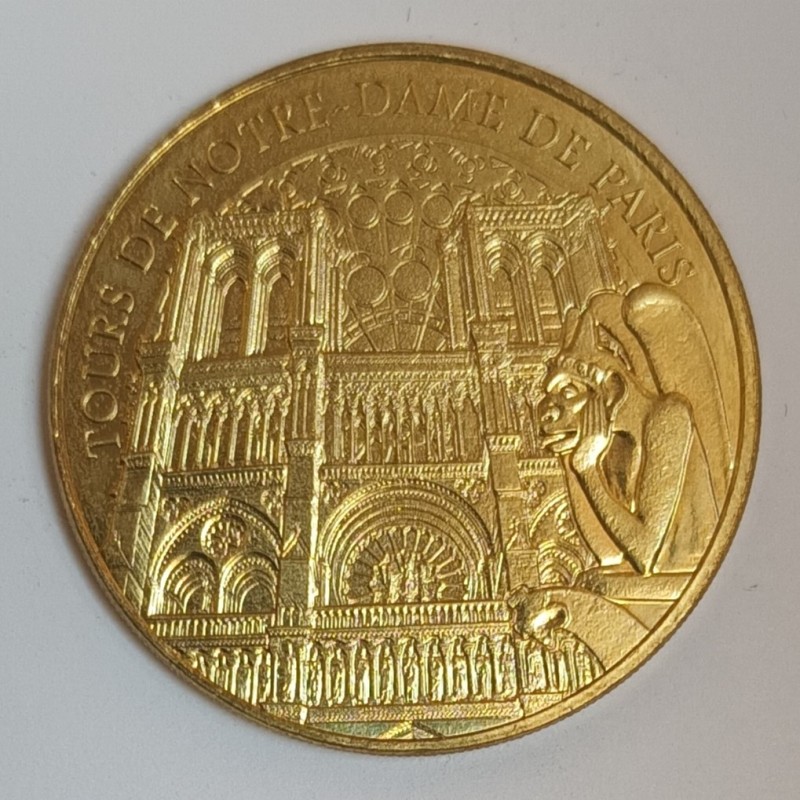 Komitat 75 - PARIS - NOTRE DAME TÜRME - CMN - Monnaie de Paris - 2018