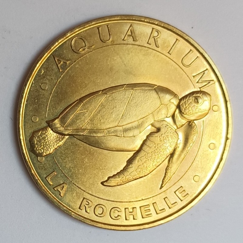 17 - LA ROCHELLE - AQUARIUM - LA TORTUE - Monnaie de Paris - 2020