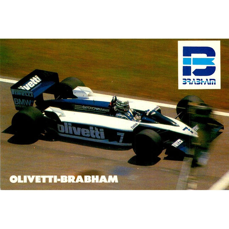 FORMEL 1 – WELTMEISTERSCHAFT – SAISON 1986-1987 – OLIVETTI-BRABHAM