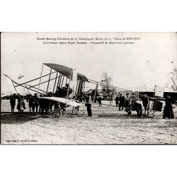 51450 - BETHENY - GRAND MEETING D'AVIATION DE LA CHAMPAGNE, REIMS 1910 - BIPLAN ROGER SOMMER