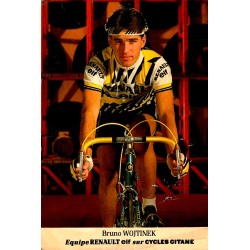 CYCLING - BRUNO WOJTINEK - RENAULT ELF TEAM ON GITANE CYCLES