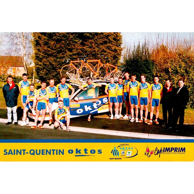 02100 - SAINT-QUENTIN - EQUIPE CYCLISTE PROFESSIONNELLE OKTOS