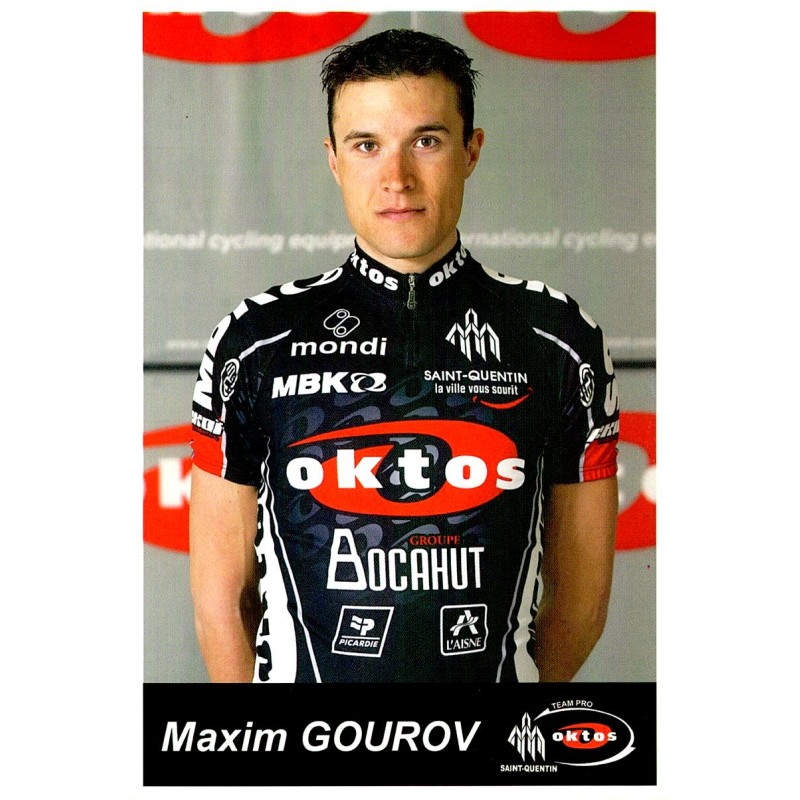 02100 - SAINT-QUENTIN - CYCLISME - MAXIM GOUROV - OKTOS - 2004