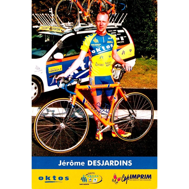 02100 - SAINT-QUENTIN - CYCLISME - JEROME DESJARDINS - OKTOS